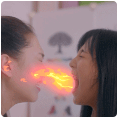 别惹我QQ表情gif搞笑图片