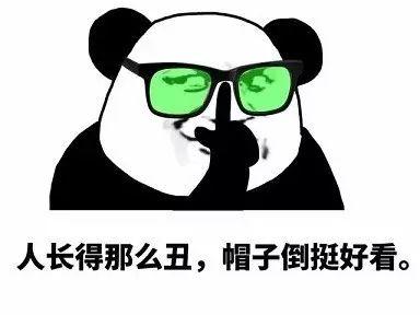 人长得那么丑，帽子倒挺好看QQ表情gif搞笑图片