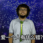 爱一个人有错吗QQ表情gif搞笑图片