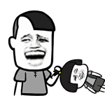 使劲甩QQ表情gif搞笑图片