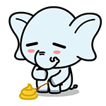 戳便便QQ表情gif搞笑图片