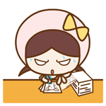 做作业QQ表情gif搞笑图片