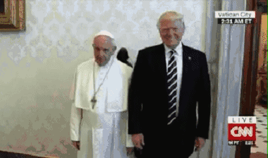 没想到你是这样的总统QQ表情gif搞笑图片