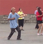 广场舞QQ表情gif搞笑图片