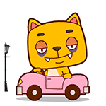 兜风QQ表情gif搞笑图片