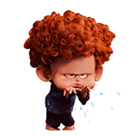 吐口水QQ表情gif搞笑图片