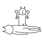 敲打屁股QQ表情gif搞笑图片