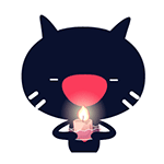 拿蜡烛QQ表情gif搞笑图片