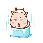 太热了QQ表情gif搞笑图片