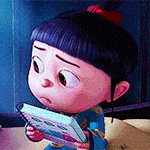 东张西望QQ表情gif搞笑图片