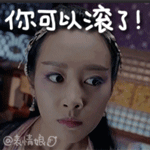 你可以滚了QQ表情gif搞笑图片