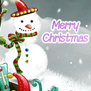 Merry ChristmasQQ表情gif搞笑图片