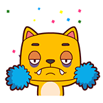 啦啦队QQ表情gif搞笑图片