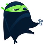 悄悄的QQ表情gif搞笑图片