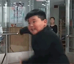 销魂的舞蹈QQ表情gif搞笑图片