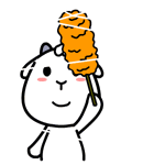 棉花糖QQ表情gif搞笑图片