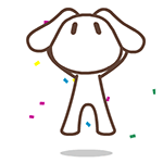 撒彩带QQ表情gif搞笑图片