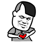 喜欢你QQ表情gif搞笑图片