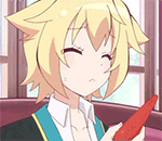 吃胡萝卜QQ表情gif搞笑图片