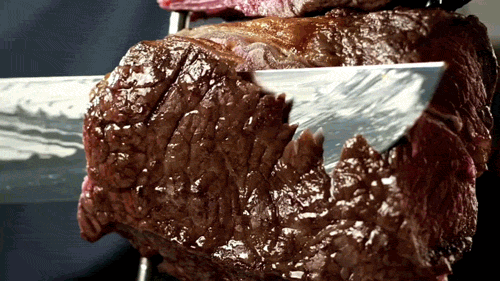 说句实话，你流口水了吗？QQ表情gif搞笑图片