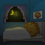 睡着了QQ表情gif搞笑图片