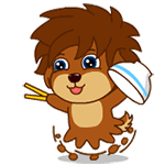 吃饭了QQ表情gif搞笑图片