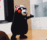 摔倒了QQ表情gif搞笑图片