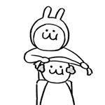 擦头发QQ表情gif搞笑图片