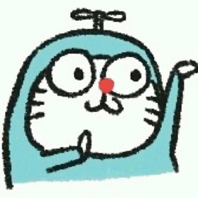 叮当猫、机器猫爱斗图gif搞笑图片