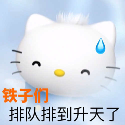 铁子排队排到升天了爱斗图gif搞笑图片