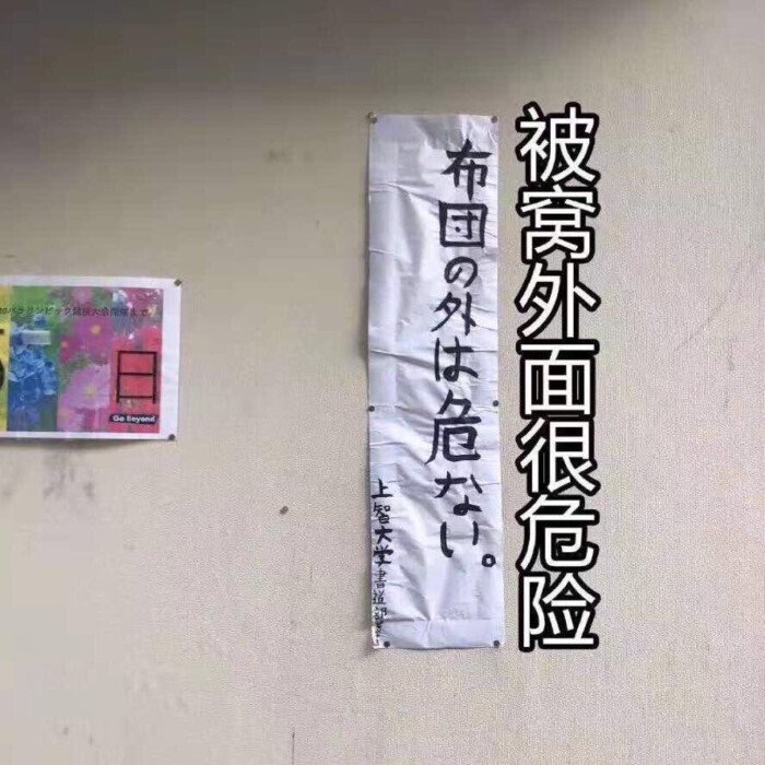 被窝外面很危险爱斗图gif搞笑图片