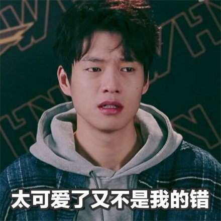 小可爱了，又不是我的错爱斗图gif搞笑图片