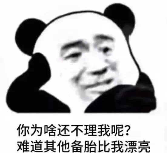 你为啥还不理我呢？难道其他备胎比我漂亮？爱斗图gif搞笑图片