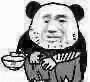 熊猫头要饭表情包爱斗图gif搞笑图片