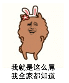 我就是这么屌，我全家都知道爱斗图gif搞笑图片