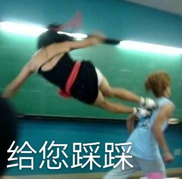 给您踩踩爱斗图gif搞笑图片