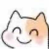 高糊小猫笑嘻嘻爱斗图gif搞笑图片