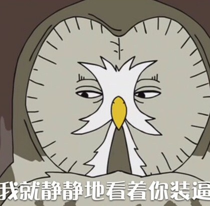 我就静静地看着你装逼爱斗图gif搞笑图片