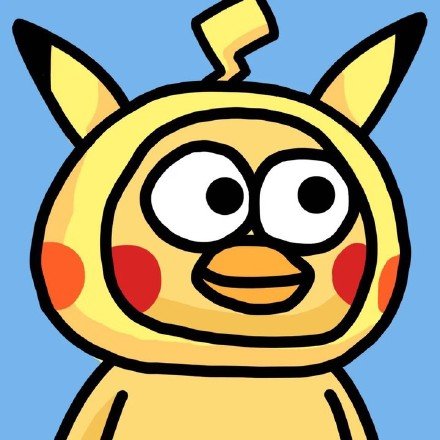 小黄鸡头像（皮卡丘）爱斗图gif搞笑图片