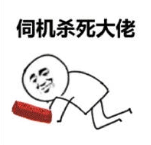 伺机杀死大佬爱斗图gif搞笑图片