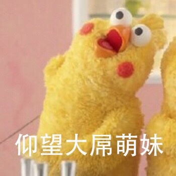 仰望大屌萌妹爱斗图gif搞笑图片