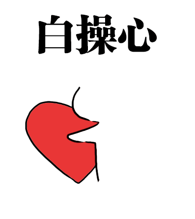 白操心爱斗图gif搞笑图片