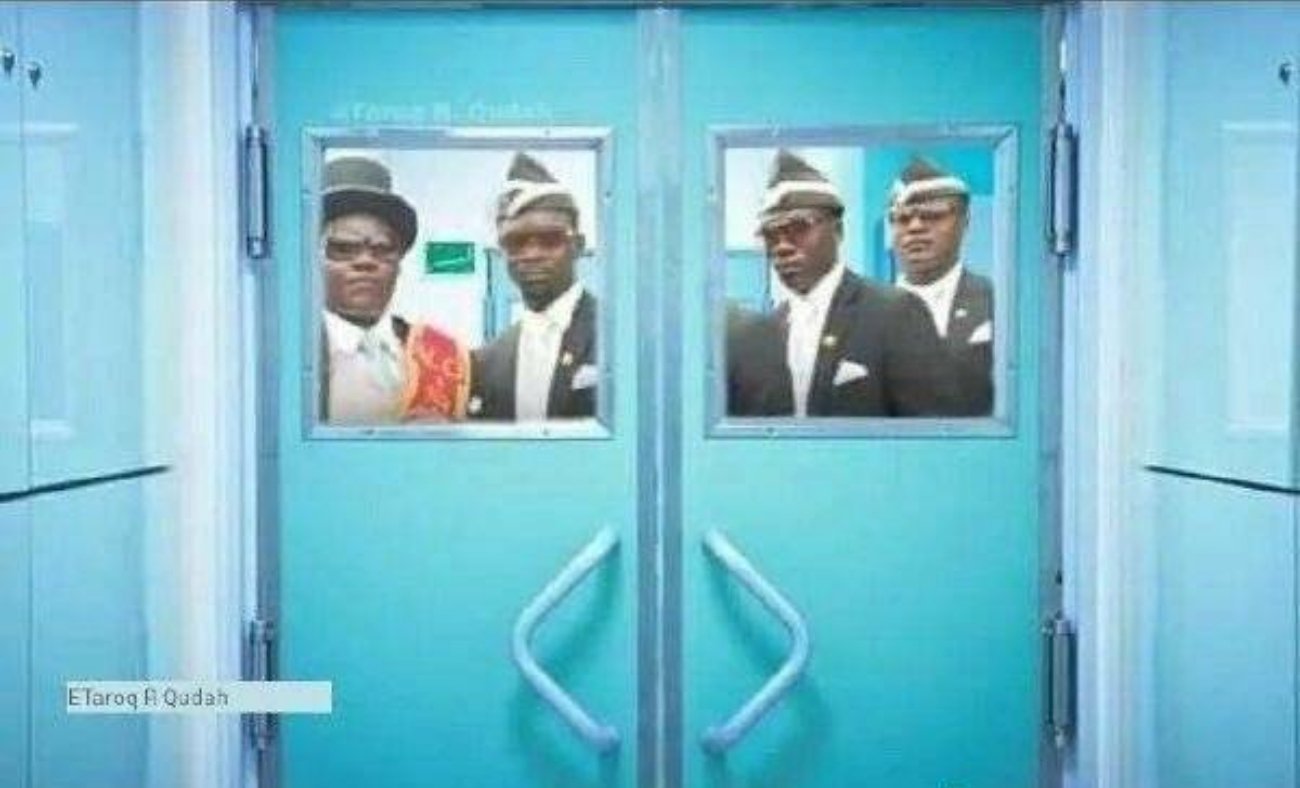 死亡等待 黑人抬棺表情包爱斗图gif搞笑图片