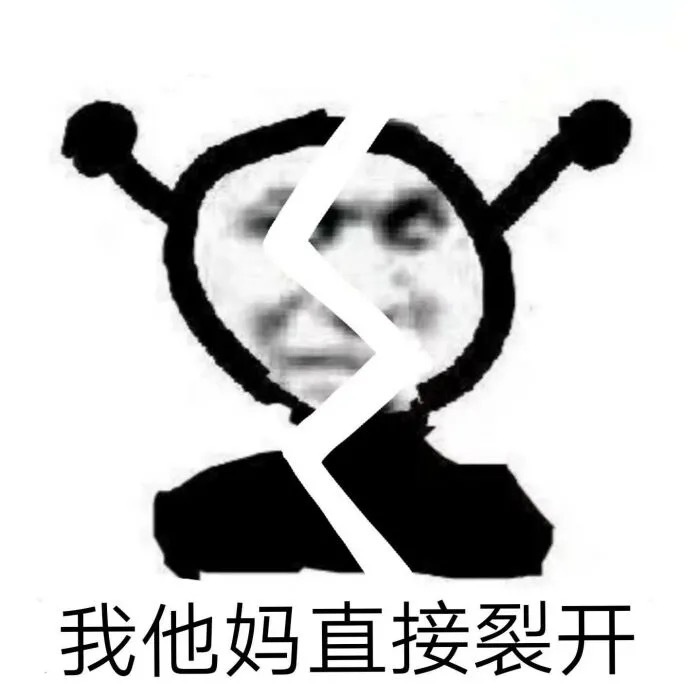我他妈直接裂开爱斗图gif搞笑图片