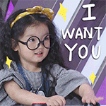 I want you爱斗图gif搞笑图片