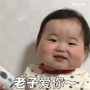 老子爱你爱斗图gif搞笑图片