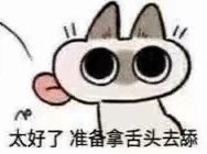 太好了准备拿舌头去添爱斗图gif搞笑图片