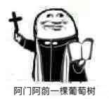 阿门阿前一棵葡萄树爱斗图gif搞笑图片