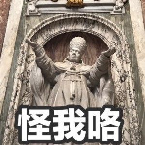怪我咯（雕像表情包）爱斗图gif搞笑图片