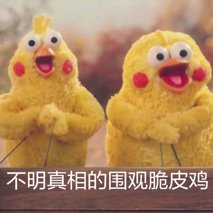 不明真相的围观脆皮鸡爱斗图gif搞笑图片